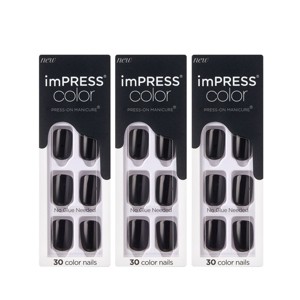 KISS Products imPRESS Color Press-On Manicure Fake Nails - 3pk/90ct - 1 of 4