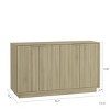55" Modern Sideboard Buffet Cabinet with Adjustable Shelves, Large Accent Console Table for Dining Room-3irtyhousy - 4 of 4