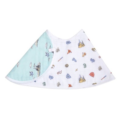 aden and anais Essentials Burpy Bib - Harry Potter Hogwarts