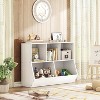 MaseiKar Kids Bookshelf, Bookcase Footboard, Toy Storage Cubby, Children's Toy Shelf, 35.4" L Storage Cabinet, Fit for Children's Room, Playroom - 3 of 4
