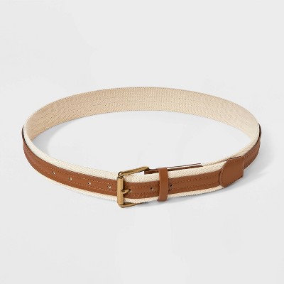 Men's Belt - Goodfellow & Co' Tan/Cream - image 2