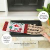Evergreen Santa Paws Sassafras Indoor Outdoor Switch Doormat 1'10"x10" Multicolored - 3 of 4