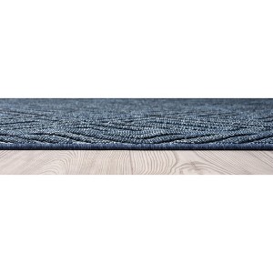 Obeetee Nimes Crosshatch Power Loomed Contemporary Indoor/Outdoor Area Rug - 1 of 4