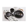 TAG Logan Dinner Plate Stoneware Dishwasher Safe Black, 11 inch. - image 2 of 3