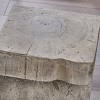 MOEPISY Light-Weight Concrete 16.75 inches High Patio End Tables - 2 of 4