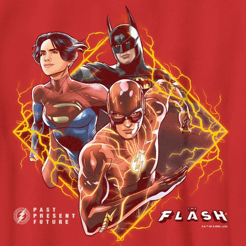 Boy's The Flash Past, Present and Future Superheroes T-Shirt, 2 of 5