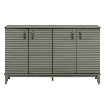Bella Depot 60''W Sideboard with 4 Door Large Storage with Adjustable Shelves