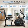 MERACH S08 Recumbent Exercise Bike Workout Machine Full Body Fitness Bluetooth - 3 of 4