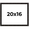 PosterPalooza | 20x16 Bamboo Picture Frame, UV Acrylic, 4 Finishes - Brown, Black, Gold, and Natural - 2 of 4