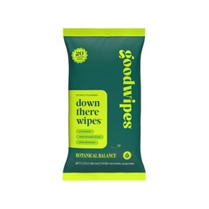 Goodwipes Botanical Balance Flushable Wipes - 20ct - 1 of 4