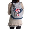 Slickblue Cute Canvas Backpack, Large and Practical, School or Travel Bag, Artistic Design, Machine Washable - 3 of 4