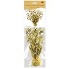 Beistle 50  Gleam 'N Burst Centerpiece, 15", (2/Pkg) Gold - 3 of 4