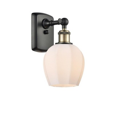 Norfolk - 1 Light Wall Sconce In Industrial Style-10 Inches Tall and 5.75 Inches Wide