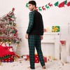 Christmas Pajamas for Family Pjs Matching Sets PlaidShirts Pants Sleepwear Nightwear Women Men Kids - 3 of 4