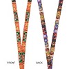 Five Nights at Freddy’s Character Collage 22-inch Lanyard with Clear ID Sleeve and Rubber Charm - 4 of 4