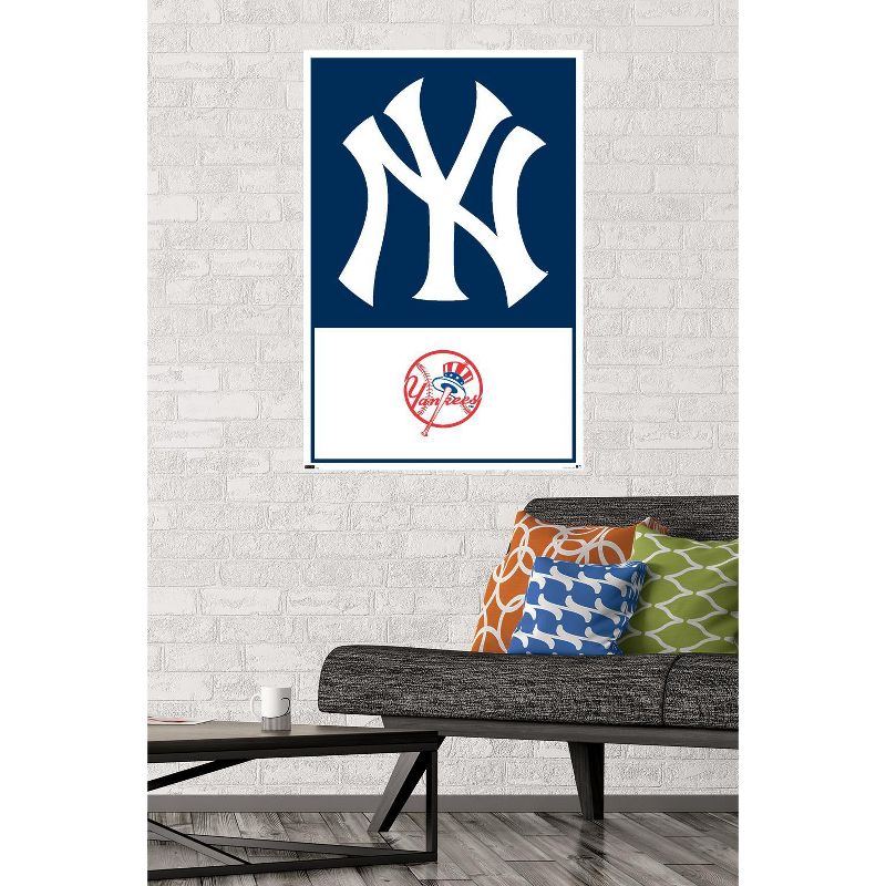 Trends International MLB New York Yankees - Logo 22 Unframed Wall Poster Prints, 2 of 7