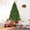 Tangkula 7.5' Artificial Green PVC Christmas Fir Tree Indoor w/ Metal Stand and 700 LED Lights - 2 of 4