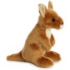 Aurora® Mini Flopsie™ Kangaroo 8 Inch Stuffed Animal Plush - 2 of 3