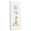 Stupell Industries Dream Big Little One Giraffe, 20" x 48" - 3 of 4