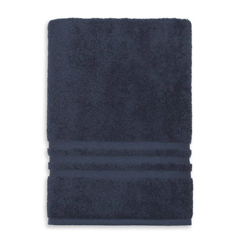 Denzi Turkish Towel Bath Sheet Twilight Blue - Linum Home Textiles, 3 of 5