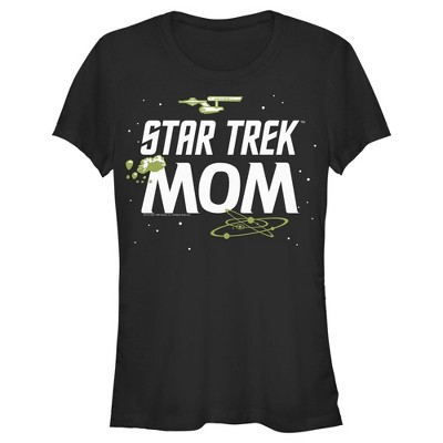 Juniors Womens Star Trek: The Original Series Original Mom T-shirt ...