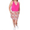 Women's Bright Blooms Floral Skort - Jess Lea - image 2 of 4