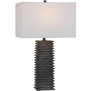 Uttermost Sanderson Metallic Charcoal Glaze Ceramic Table Lamp - 1 of 1