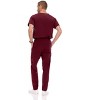 Medichic Men Scrubs Set - Stretch V-Neck Scrub Top with 7-Pocket Pants Workwear - 2 of 4