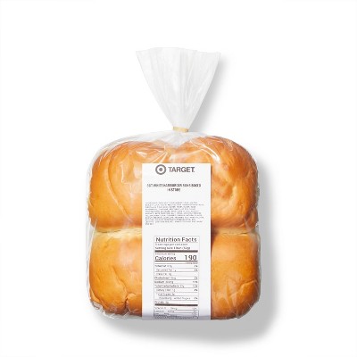 White Hamburger Buns - 17oz/8ct - Favorite Day&#8482;