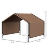Skyzone Portable Pet Tent for Dogs & Cats - Water Resistant 420D Oxford Fabric, Outdoor Shade - 2 of 4
