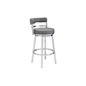 Photo 1 of Madrid Counter Height Swivel Bar Stool