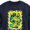 Boys' - Disney - Wild & Free Simba Graphic Long Sleeve Fleece Sweatshirt - 2 of 4