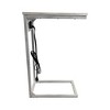 Carolina Living Chloe Laptop Table with USB Ports Whitewash: Side Sofa Desk, Snack Tray, Device Charging Station - 3 of 4