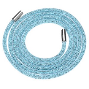 Unique Bargains Round Bling Rhinestone Tube Rope for Sneakers Sweaters - 1 of 4