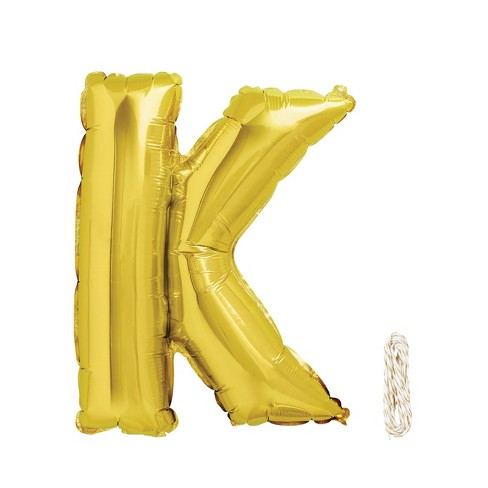 16 K Foil Balloon Gold Spritz Target