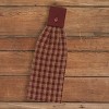 Park Designs Red Sturbridge Hand Towel Set of 4 - 2 of 4
