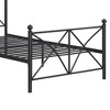 NicBex Full/Queen Size Metal Platform Bed Frame with Headboard and Footboard for Kids,Under Bed Storage Space,No Box Spring Needed,Easy Assembly - 4 of 4