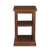 Hampton Accent Table with Shelves - International Concepts - image 2 of 4