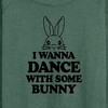 Women's - Instant Message - I Wanna Dance With Some Bunny Lightweight French Terry Slouchy - 2 of 4