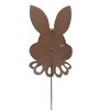 Round Top Collection 30.0 Inch Party Bunny Yard Stake Rabbit Easter Decorative Garden Stakes - 3 of 3