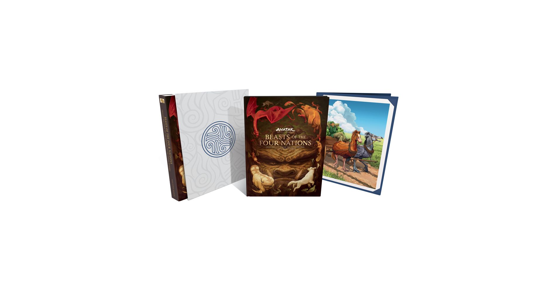 Beasts of the Four Nations: Creatures from Avatar: The Last Airbender and the Legend of Korra (Deluxe Edition) - by  John O'Bryan (Hardcover)