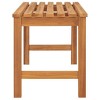 vidaXL Patio Bench 44.9 inches  Solid Teak Wood - 3 of 4