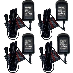 Black and Decker 4 Pack Of Genuine OEM Replacement Chargers - 90593304-4PK - 1 of 1