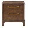 NicBex Nightstand with 2 Drawers,Modern Bedside Table with Wood Frame and Pulls,Side Table for Bedroom,Living Room - 2 of 4