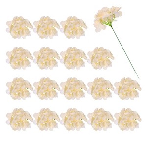 Unique Bargains Silk Realistic Handmade Artificial Flowers 30 Pcs - 1 of 4