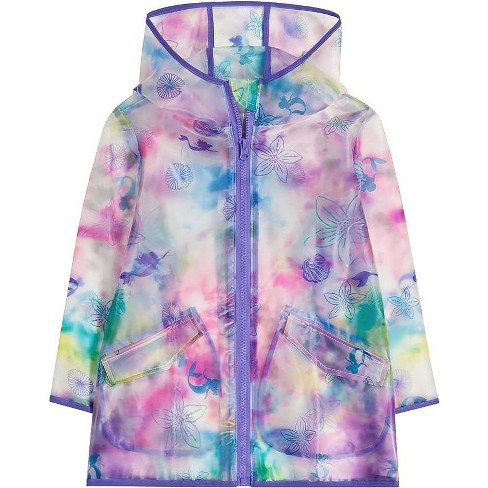 Girls clear deals rain jacket