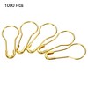 Unique Bargains Metal Blankets Crafts Brooch Making Home Sewing Safety Pins 1000 Pcs - 3 of 4
