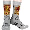 Harry Potter Socks House Crest and Animal Designs 5 Pack Adult Crew Socks Multicoloured - 2 of 4