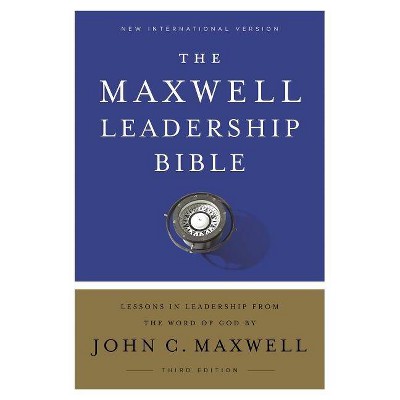 Niv, Maxwell Leadership Bible, 3rd Edition, Hardcover, Comfort Print - by  Thomas Nelson