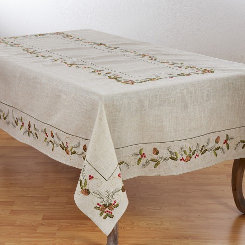 Holiday tablecloth on sale